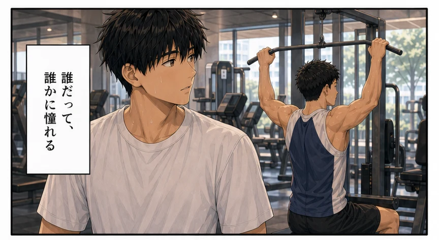 誰かに憧れる陽太