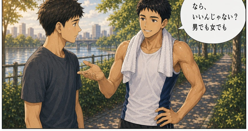 男でも女でもいいと自然に受け止める晴斗